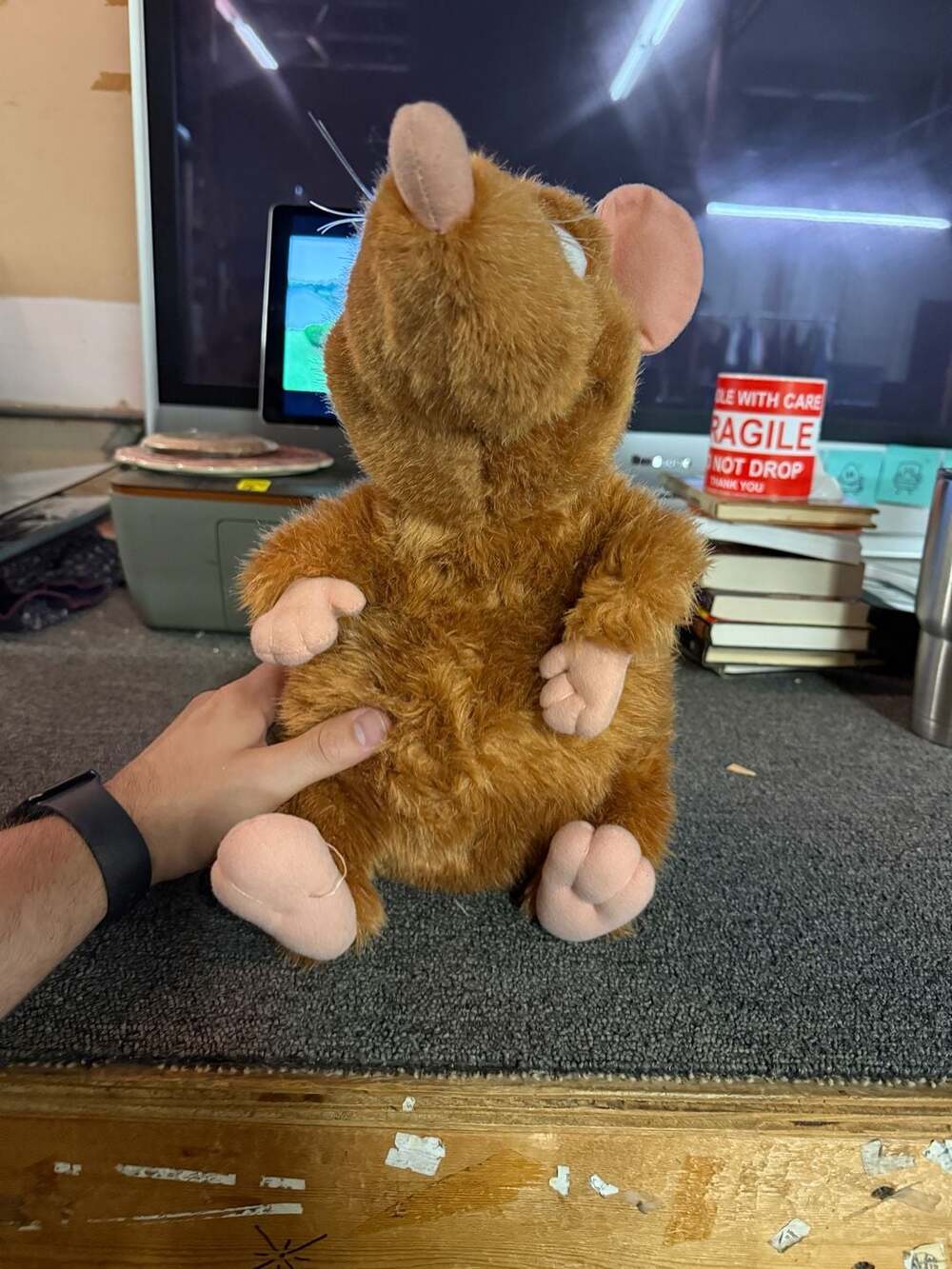 Disney Ratatouille Emile Plush Stuffed Animal